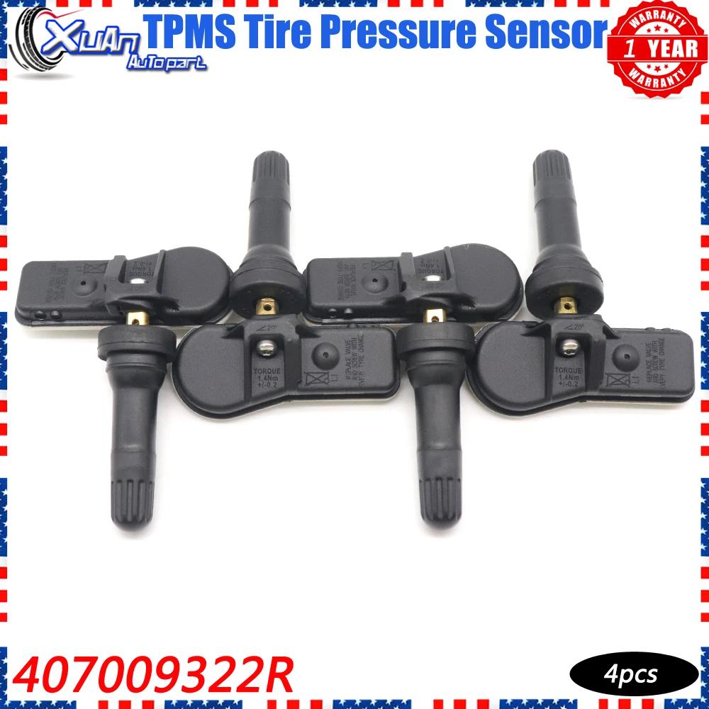XUAN TPMS Ÿ̾ з  , Dacia Dokker Lodgy Logan Sandero II Opel Movano Renault Kangoo Master, 407009322R, 4PCs